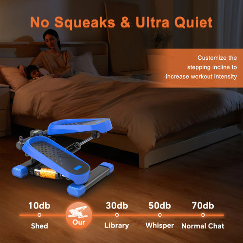 StepFit Pro™ – Mini Stepper with Resistance Bands & LCD Monitor